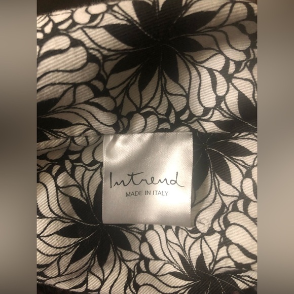 Black Intrend Calf Leather Bag - Picture 5 of 6